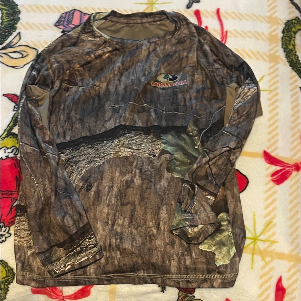 Mossy Oak Woodland Camo Shirt